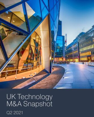 Q2 2021 UK Technology M&A Snapshot
