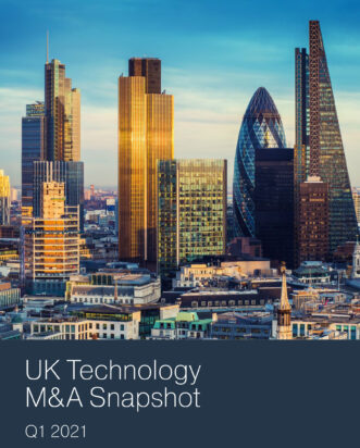 Q1 2021 UK Technology M&A Snapshot